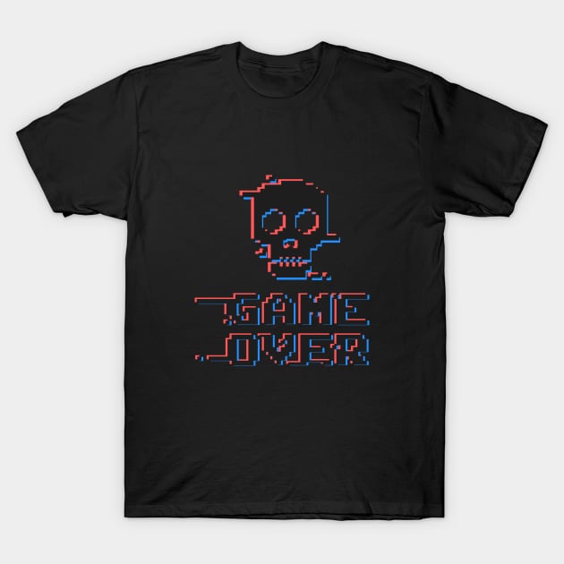 Gameover T-Shirt by AxelBluebox